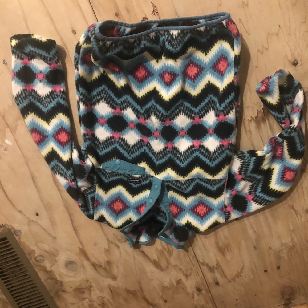 Patterned fleece.